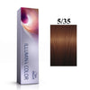 Wella Professionals, Illumina Color, Permanent Hair Dye, 5/35 Light Chestnut Golden Mahogany, 60 ml
